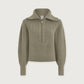 Varley - Maura Half-zip Rib Knit Sweater