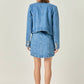 English Factory - Cropped Denim Jacket