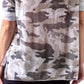 Gigi Moda - Alana Camo Sweater with Writing