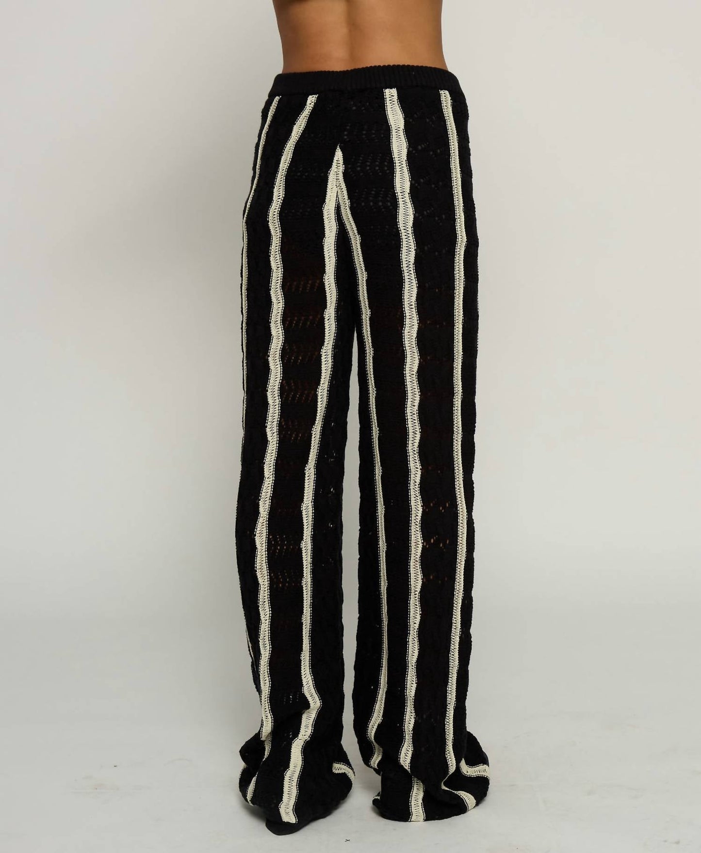 Central Park West - Novelty Stitch Midrise Pant
