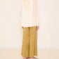 Greek Archaic Kori - Glossy Satin Elastic Waist Pants