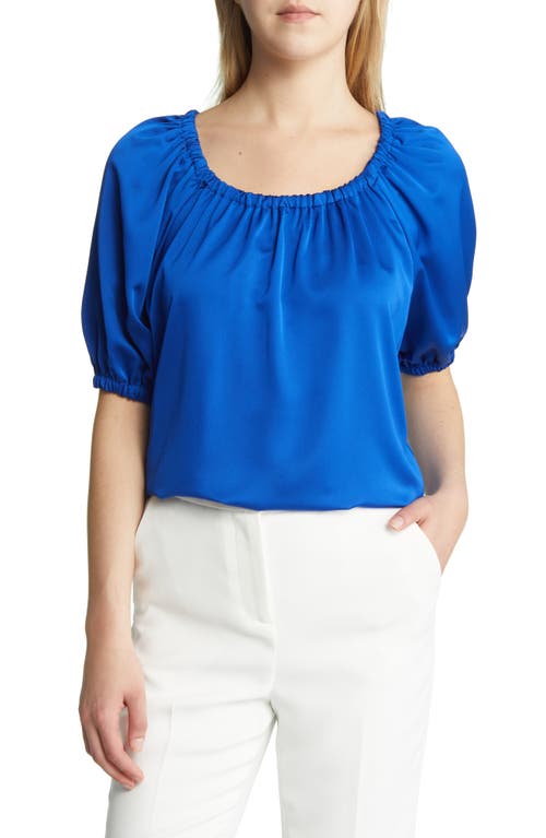 nordstrom-gathered-blouse-blue-surf