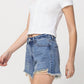 Vervet By Flying Monkey - Distressed Rigid Mom Shorts