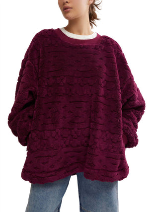 Free People - Suéter de malha trançada