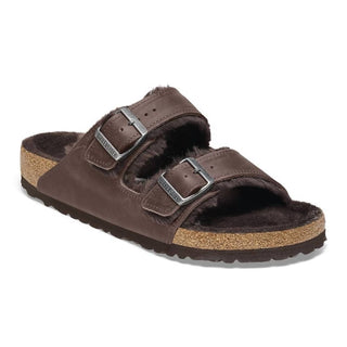 Birkenstock - Sandálias femininas Arizona Shearling