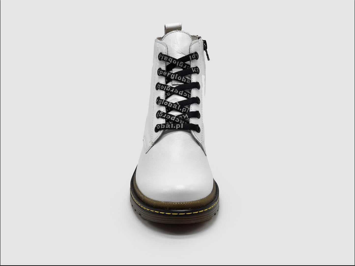 Kcr Group - Women's Premium Leather Zip-Up Boots