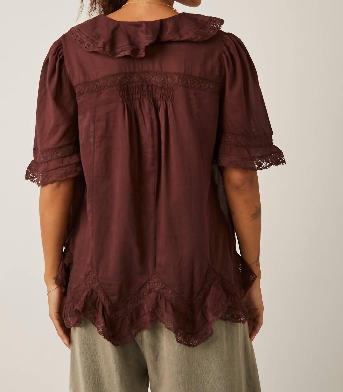 Free People - Isn't She Lovely Button Down Blouse