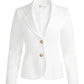 Alice + Olivia - Iana Denim Sculpted Blazer