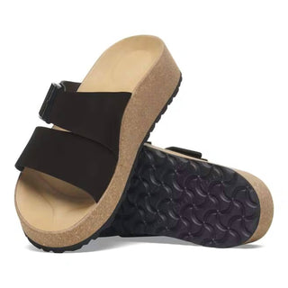 Birkenstock - WOMEN'S ALMINA NUBUCK LEATHER WEDGE