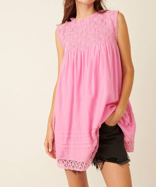 Free People - Vestido curto com estampa de carité