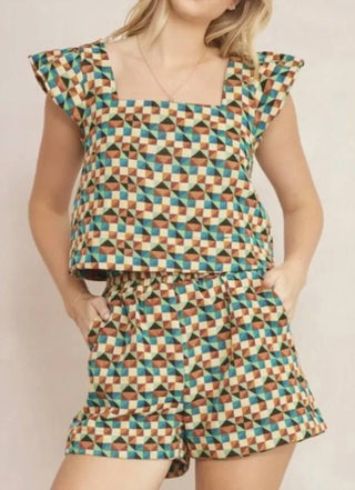 Entro - Geometric Print Set