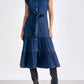 Elan - Midi Cap Sleeve Dress