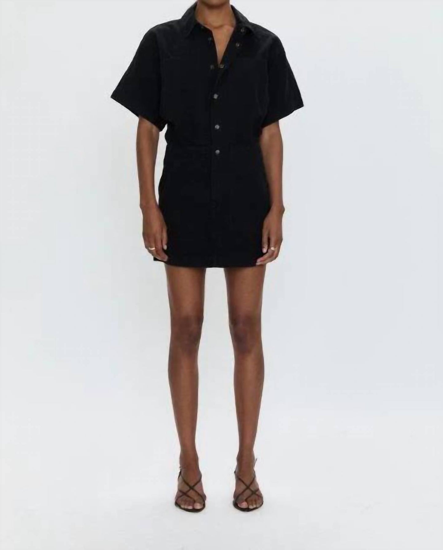 Pistola - Tully Mini Button Down Dress
