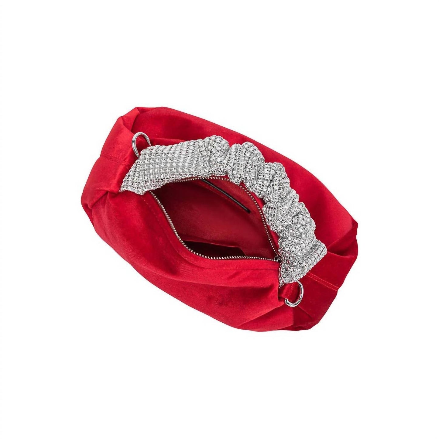 Melie Bianco - Women's Estela Velvet Top Handle Bag