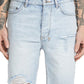 Ksubi Chopper Karma Trashed Ripped Denim Shorts  Size 30