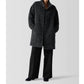 Eileen Fisher - Curly Alpaca Stand Collar Coat