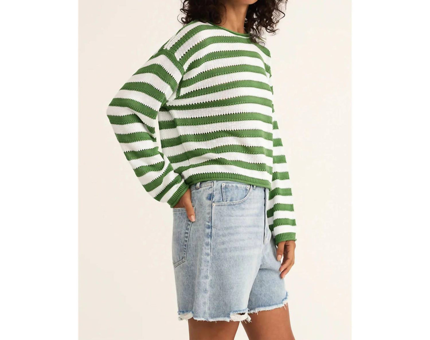 Z Supply - Heather Lane Stripe Sweater