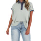 Ee:Some - Collar Code Boxy Top