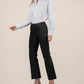 Kut From The Kloth - Kelsey Coated High Rise Ankle Flare
