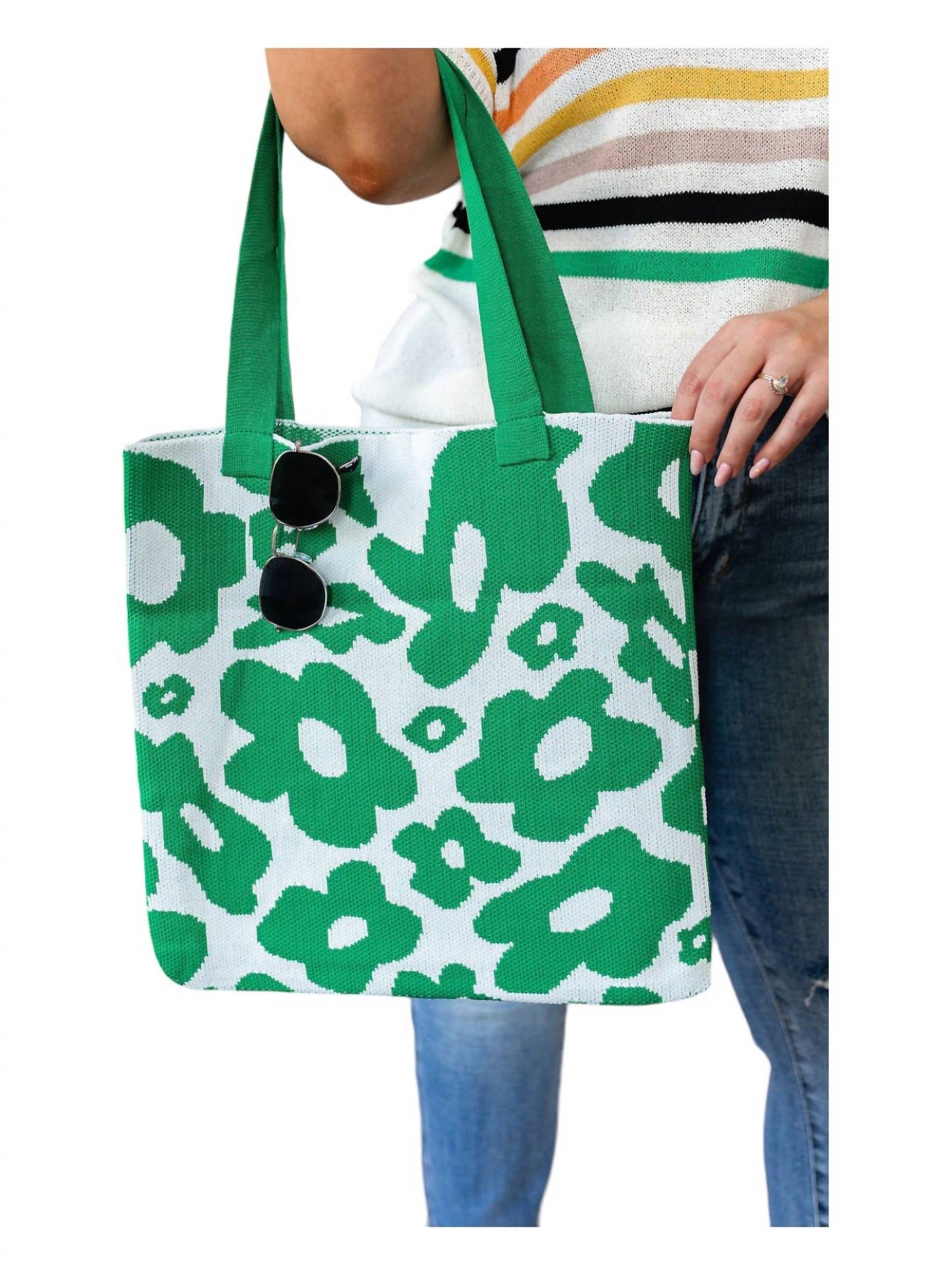 123 Amore - Lazy Daisy Knit Bag