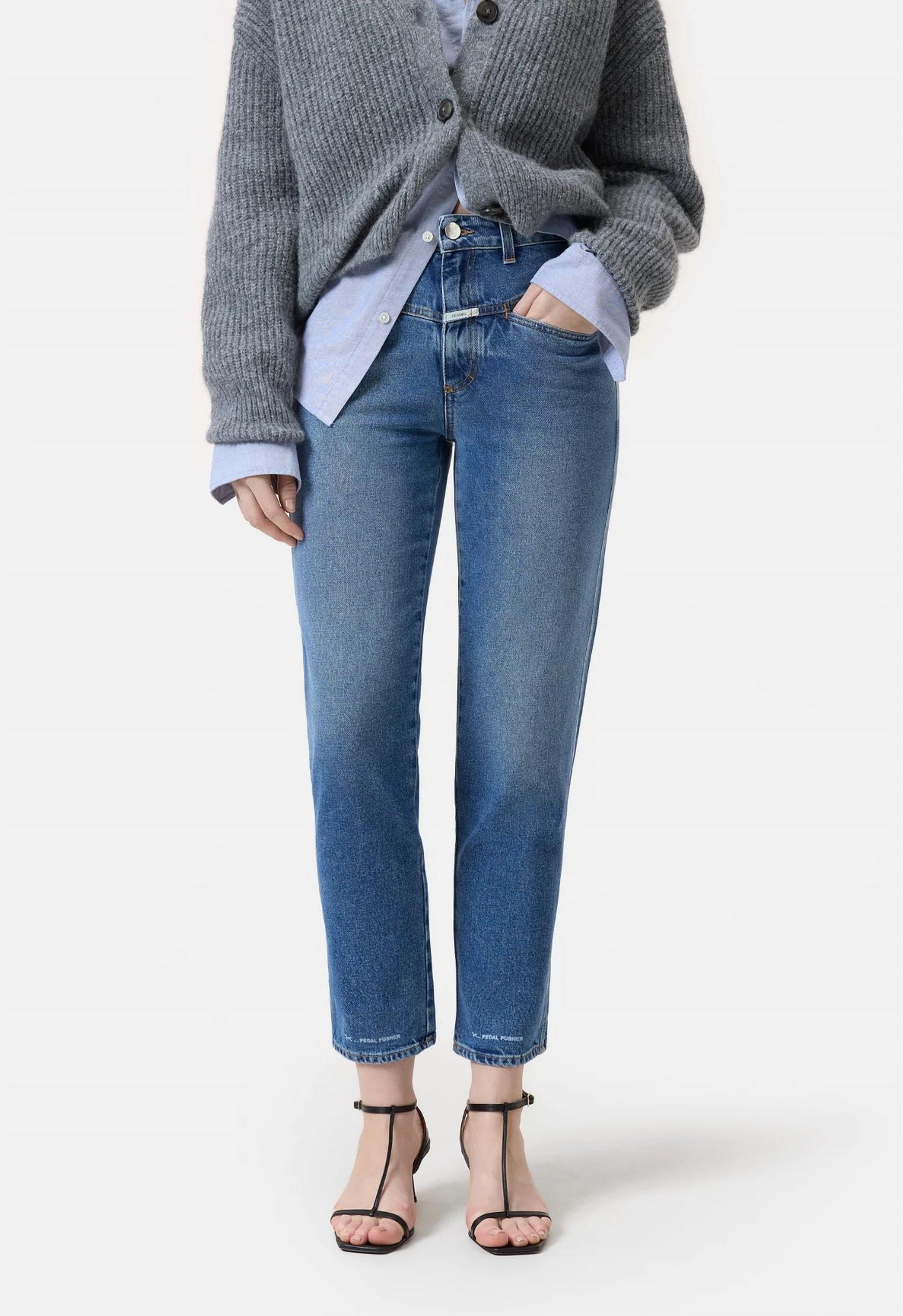Closed - Pedal Pusher High Waist Tapered Leg Jeans