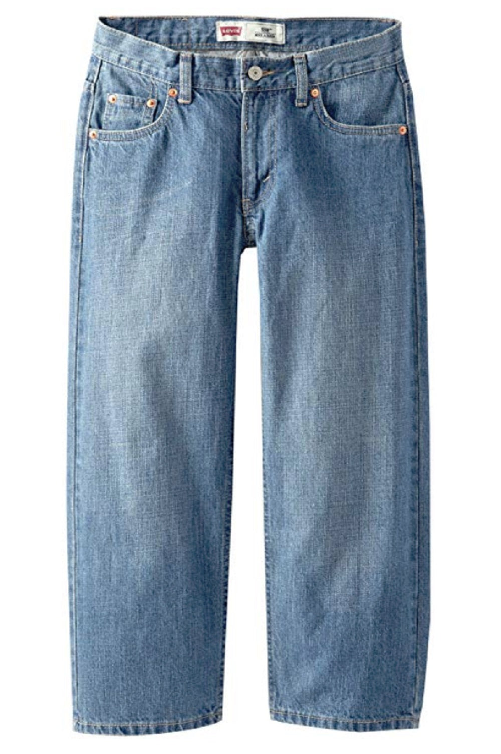 Calça jeans Levi's Boys 550 Relaxed Fit Catapult tamanho 16 Husky