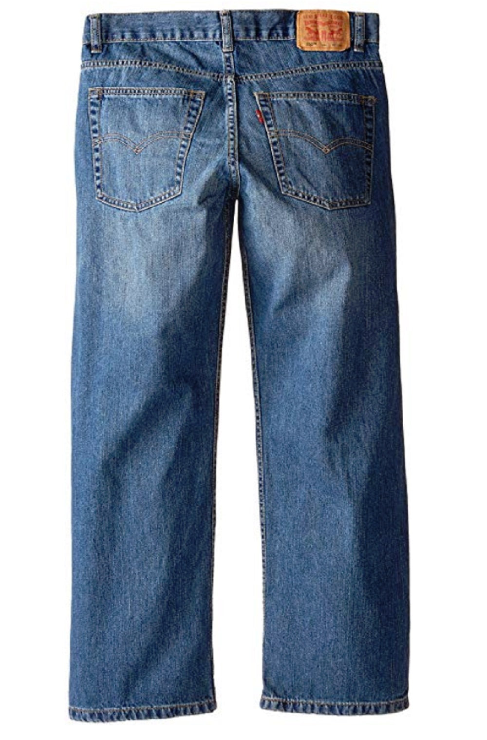 Calça jeans Levi's Boys 550 Relaxed Fit Catapult tamanho 16 Husky