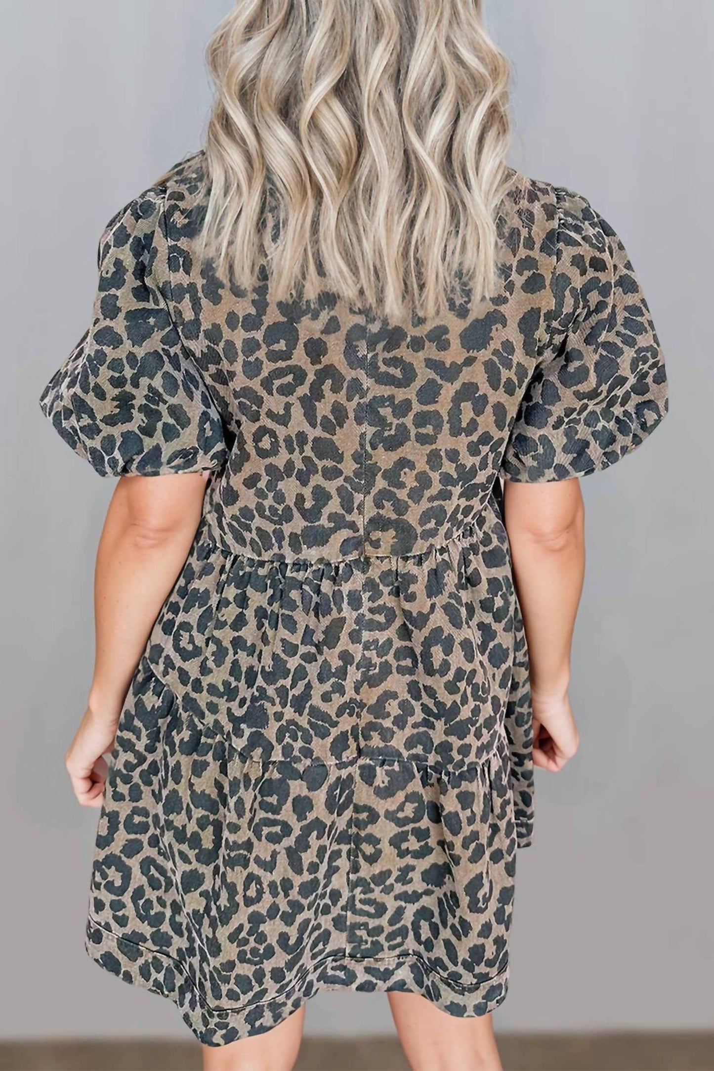 Aapparella - Leopard Mini Dress