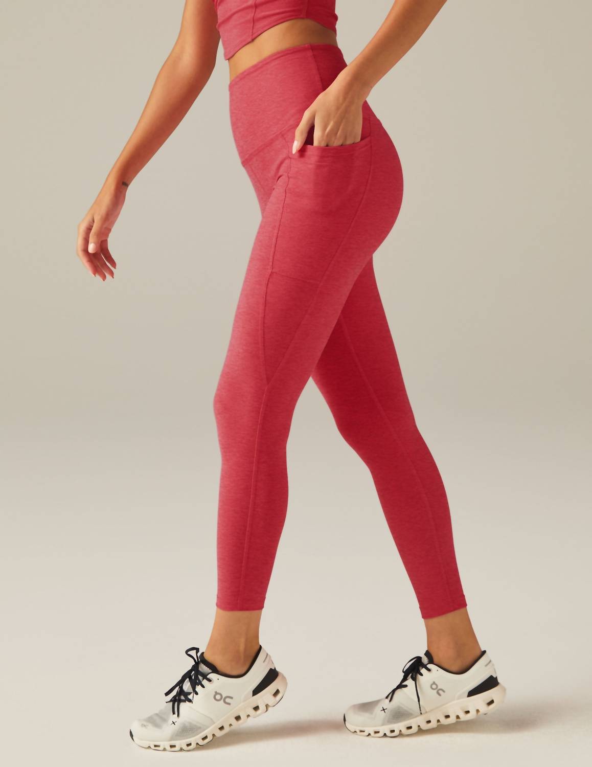 Beyond Yoga - Spacedye Out of Pocket High Waisted Midi Legging