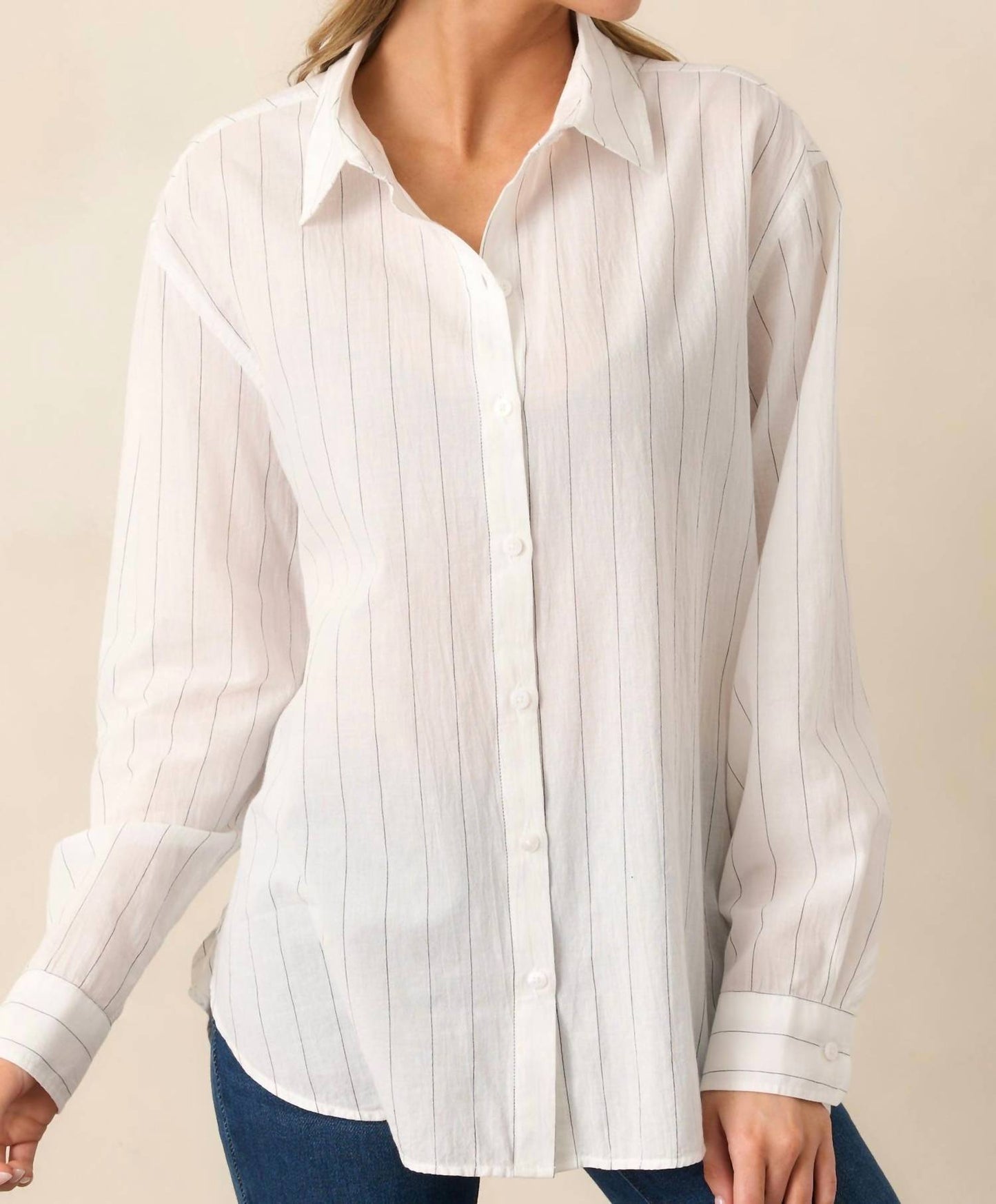 Z Supply - Seaport Striped Button Up Shirt