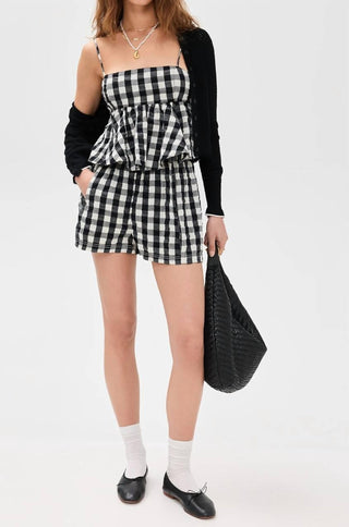 Free People - Regata xadrez Mia