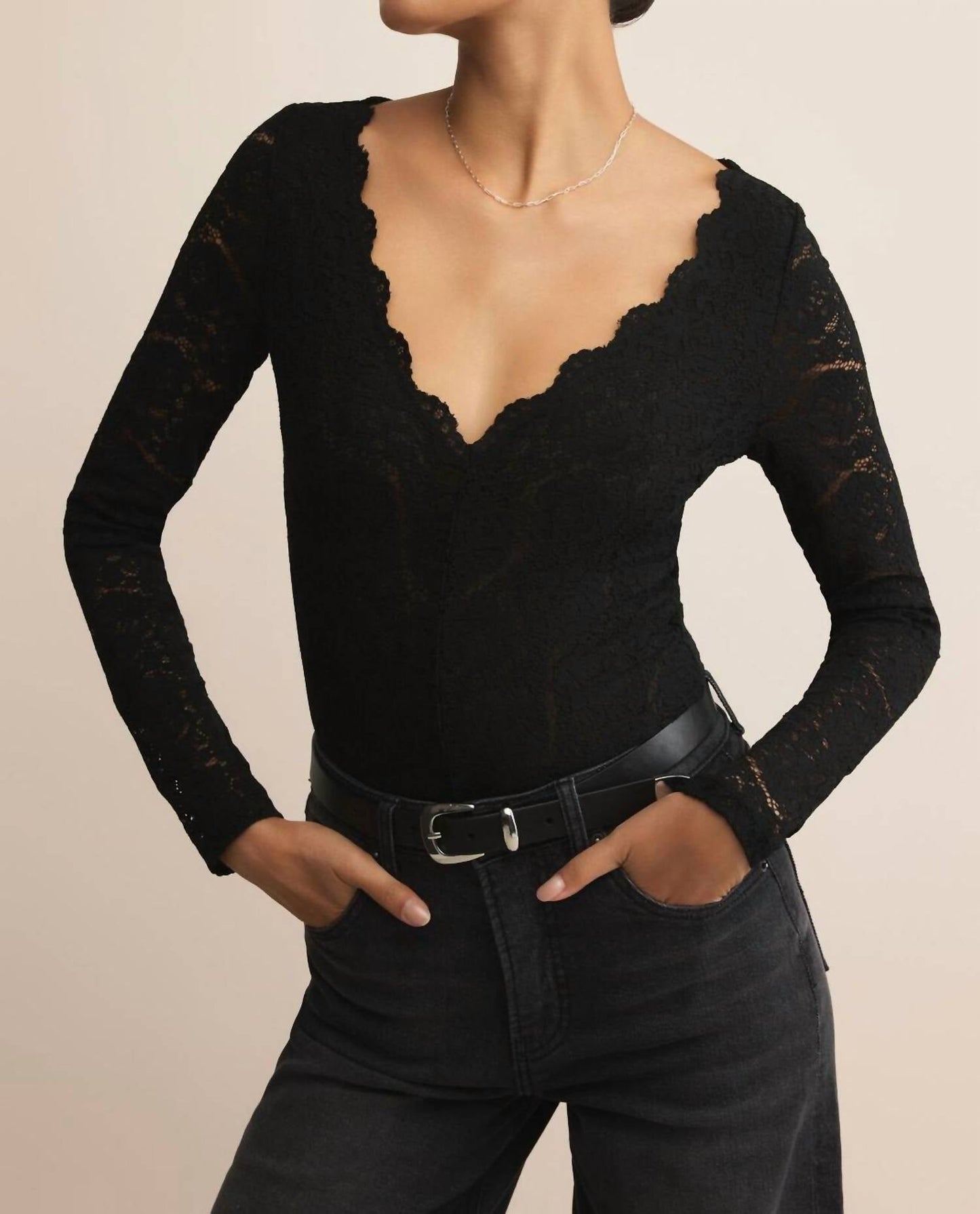 Z Supply - Nightfall Lace Bodysuit