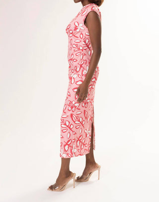 Area Stars - Floral Sleeveless Midi Dress