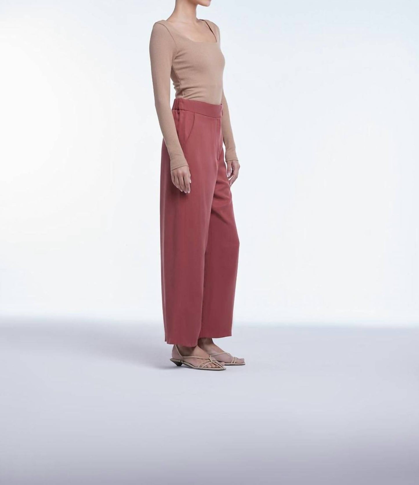 Dāl The Label - Relaxed Wide Leg Cropped Pants