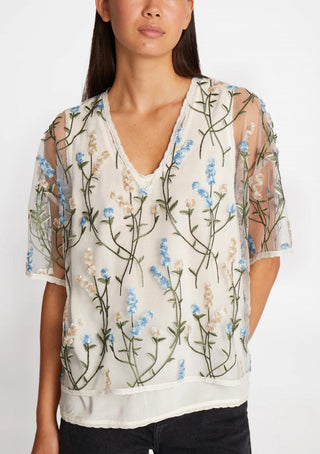 Munthe - Blusa Floral Ulfin