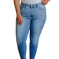 Judy Blue - Mid Rise Vintage Skinny Jeans