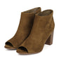 Breckelles - Women's Amber Chunky Stacked Heel Bootie