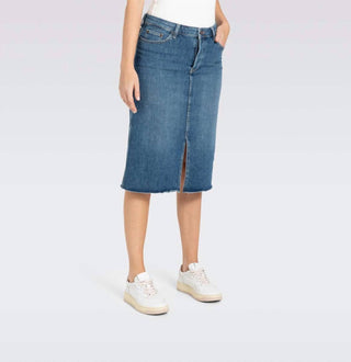 Mac Jeans - Midi Skirt Fringe