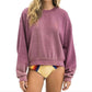 Aviator Nation - BOLT STITCH 2 RELAXED CREW SWEATSHIRT