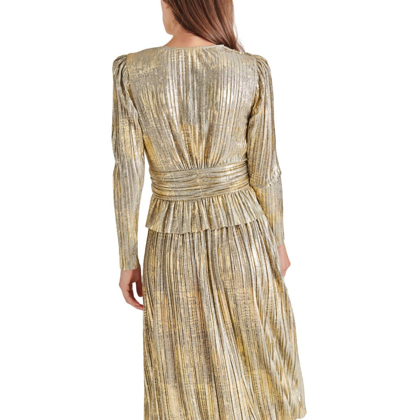 Steve Madden - Azura Metallic Peplum Top