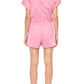 Pistola - Meg Short Sleeve Zip Front Romper