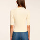 Ramy Brook - Kelly Ribbed Short Sleeve Sweater