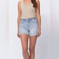 Judy Blue - High Waist Braided Waistband Shorts