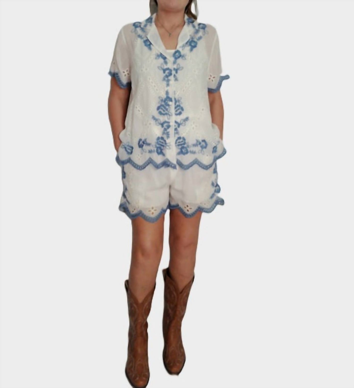 Johnny Was - CHRYSSIE CAMP SHIRT