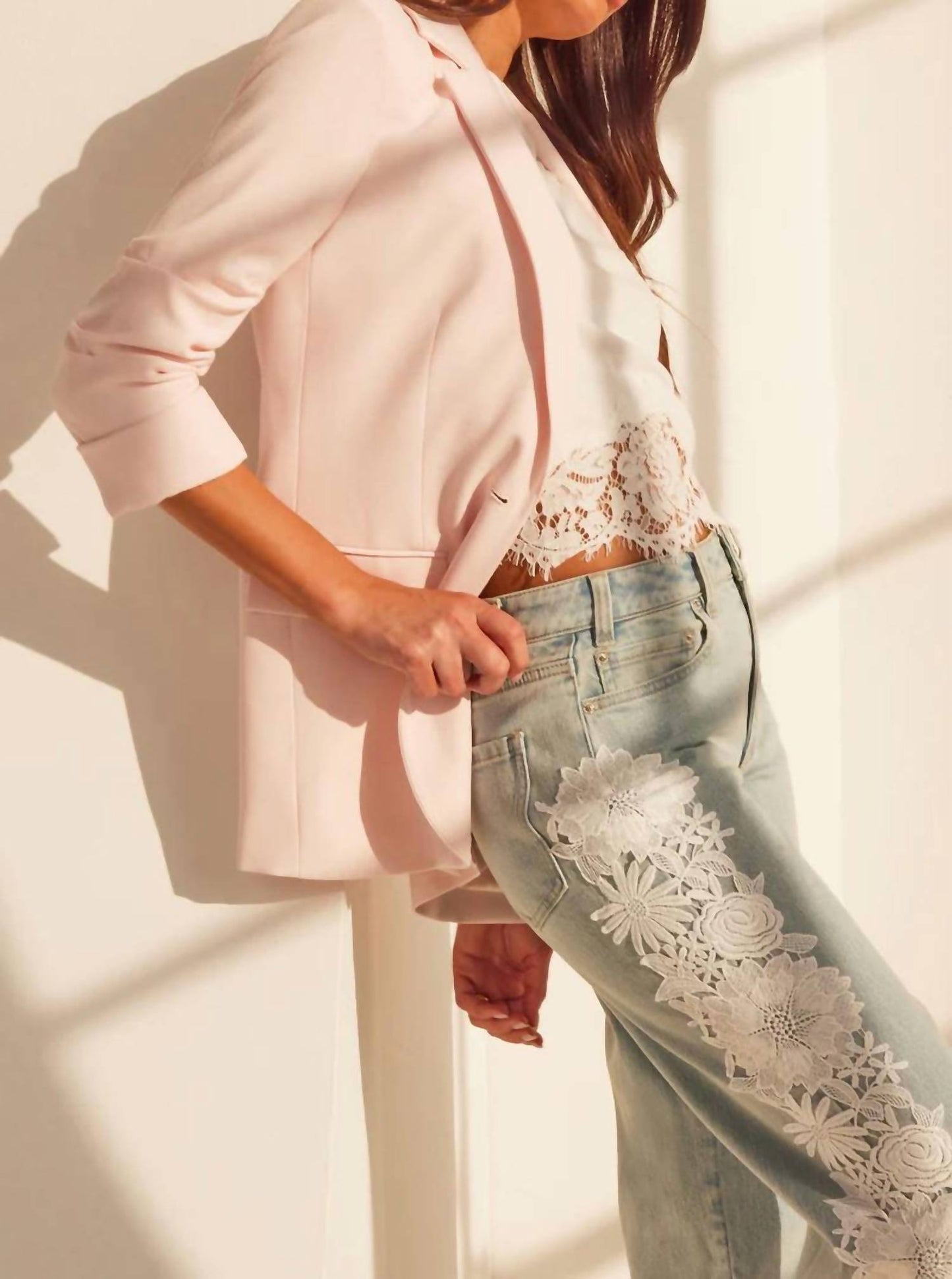 Generation Love - Drea Light Weight Crepe Blazer