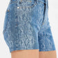 Judy Blue - Midrise Denim Cut Offs Short
