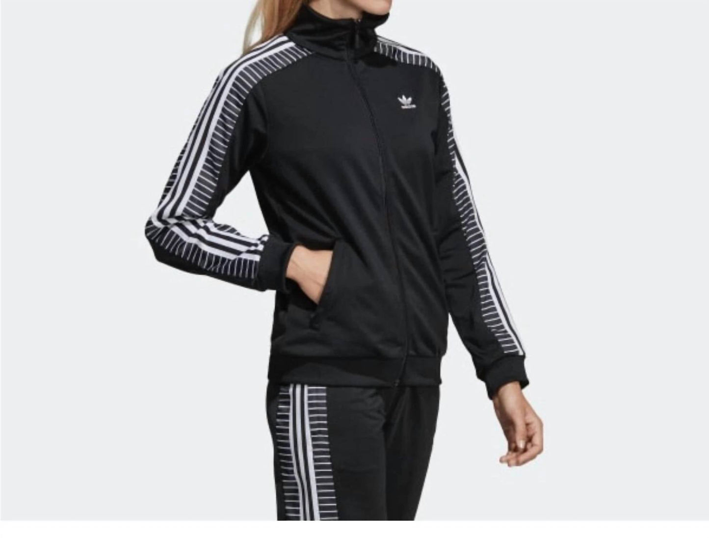 Adidas - Women’s Originals Stripe Pattern Track Jacket