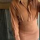 &Merci - Collared Shirt Dress