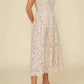 Lucy Paris - Mona Lace Midi Dress