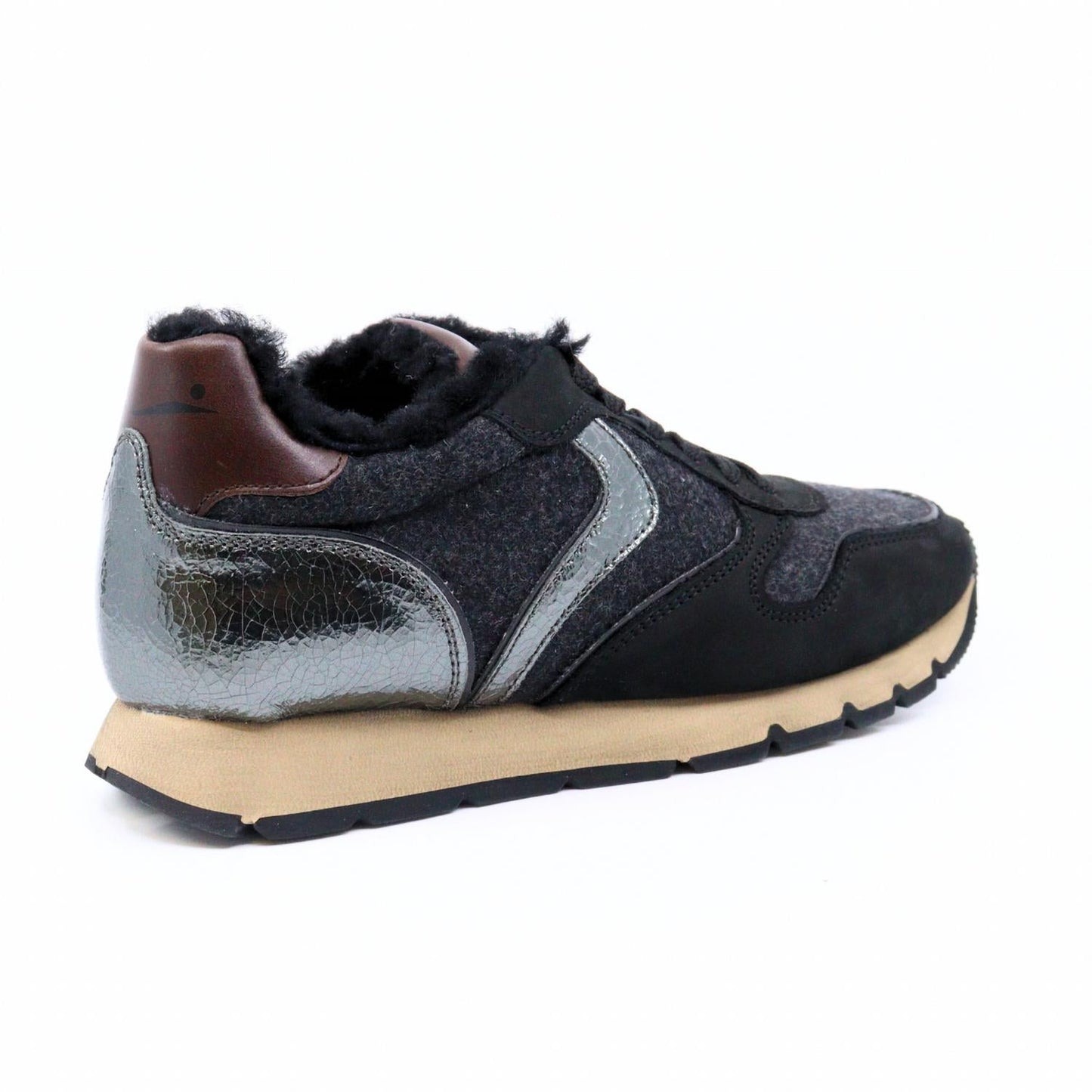 Voile Blanche - Julia Fur Sneakers